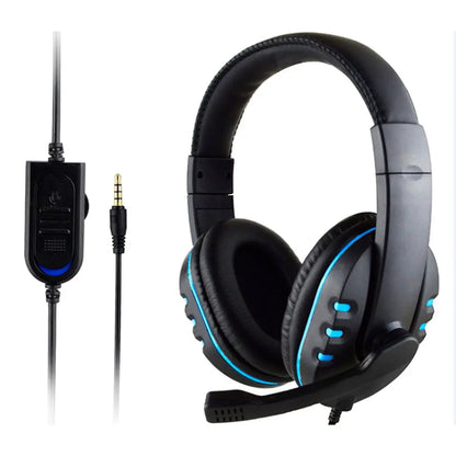 PC3.5mm Wired Gaming Headphones Game Headset Noise Cancelling Earphone with