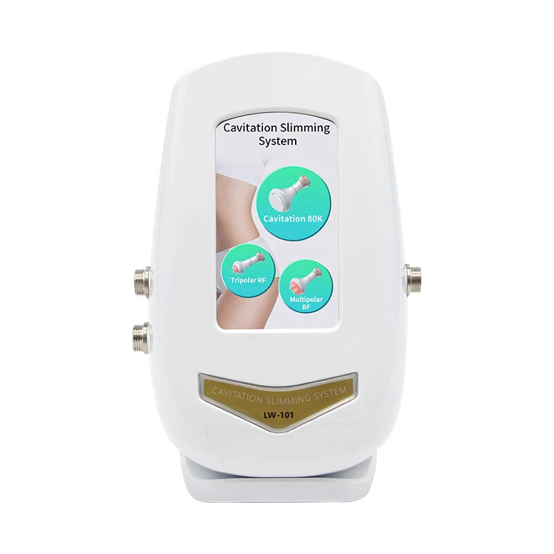 3 IN1 80K Cavitation Slimming Machine Ultrasonic Body Shaping Massage Weight Loss RF Anti-Wrinkle Skin Lift Tighten Beauty Care