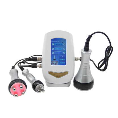 3 In 1 40K Ultrasonic Cavitation RF Beauty Machine Skin Care Tighten Anti-wrinkle Body Slimming Massage Weight Loss Equipment