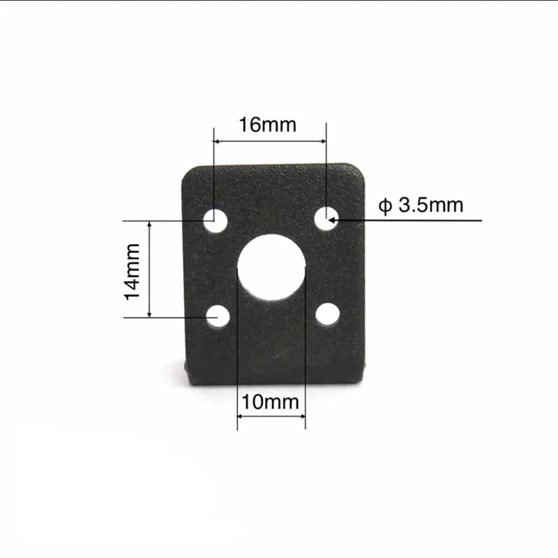 Gtooza_3 series motor bracket 360/365/380/385/390/395 DC motor bracket steel paint toy car accessories 1Piece gtooza.com