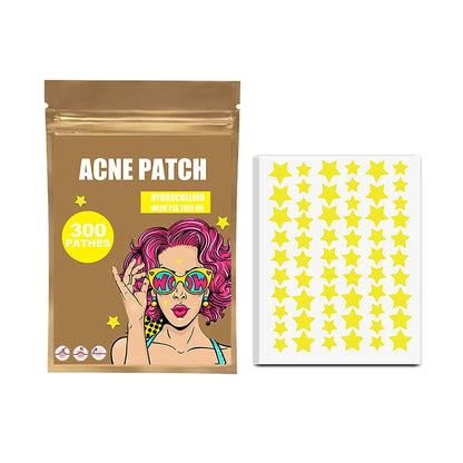 300/600/1200 PCS/SET Star Pimple Patch Acne Colorful Invisible Acne Removal Skin Care Stickers Concealer Face Spot Beauty