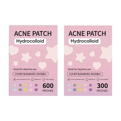 300/600pcs Star Acne Patch Blackheads And Closed Comedones Improve Acne Skin Hydrocolloid Acne Beauty Tools Women Cosmetic