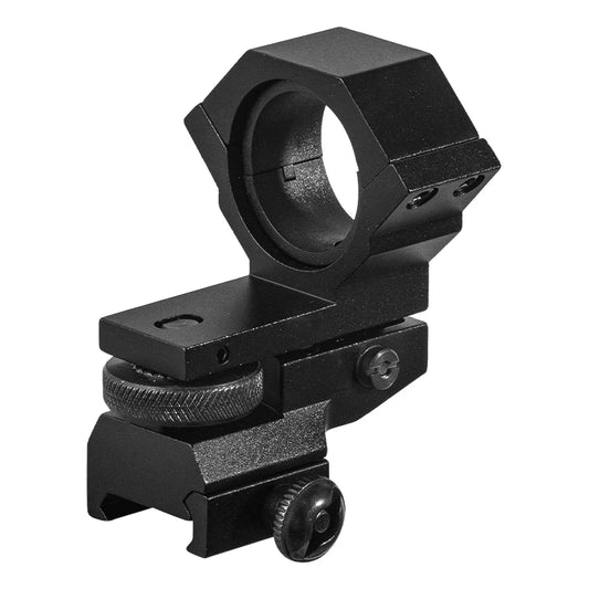 30mm/25mm Ring Adjustable Windage Elevation Rifle Scope Low Mount Sight Flashlight Clamps Hunting Holder