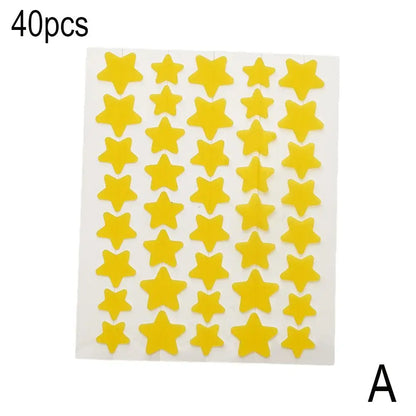 35/40pcs Acne Removal Pimple Patch Star-Shaped Invisible Hydrocolloid Pimple Patch Blemish Spot Cover Treatment Skin Care Tool