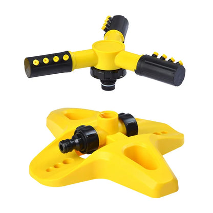 360 ° Automatic Sprinkler Hydro Powered Rotary Spray Garden Lawn Tandem Sprinkler Irrigation Tool