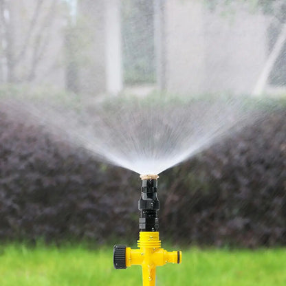 360° Garden Sprinkler Rotation Irrigation Watering System Automatic Agriculture Lawn Farm Greenhouse Spray Nozzle Tool