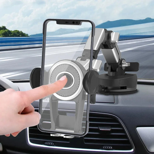 PC 360 Rotatable Cellphone Car Holder Fixed Shockproof Stand Car Mobile Cell Support Bracket Support For iPhone Samsung Xiaom