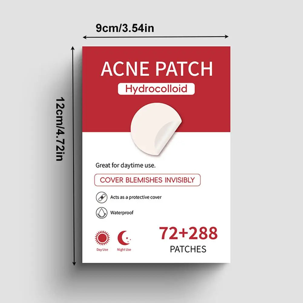 360PCS Pimple Patch Acne Invisible Acne Removal Skin Care Stickers Concealer Face Spot Beauty Makeup Tools