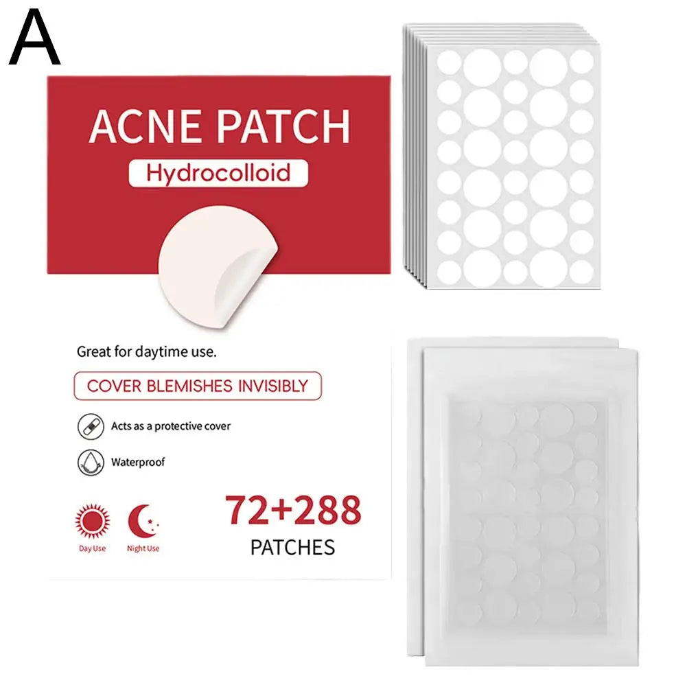 360PCS Pimple Patch Acne Invisible Acne Removal Skin Care Stickers Concealer Face Spot Beauty Makeup Tools