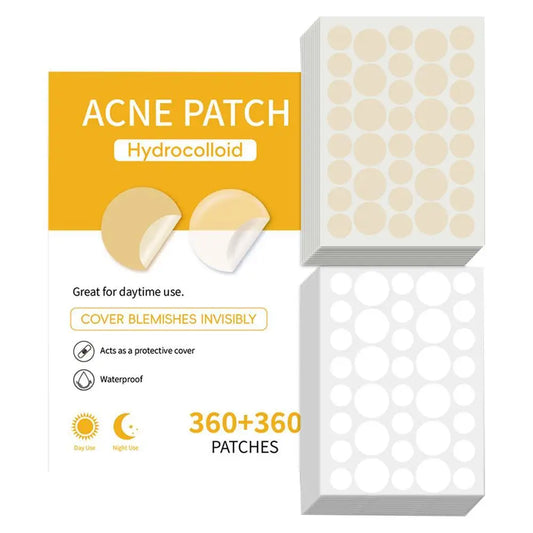 360PCS Pimple Patch Acne Invisible Acne Removal Skin Care Stickers Concealer Face Spot Beauty Makeup Tools