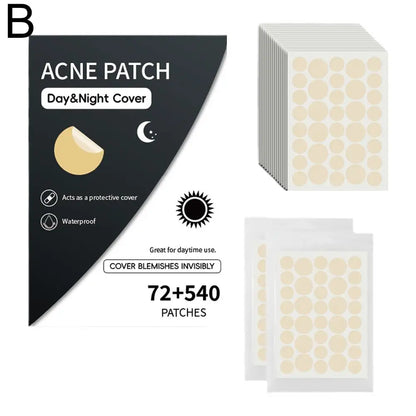 360PCS Pimple Patch Acne Invisible Acne Removal Skin Care Stickers Concealer Face Spot Beauty Makeup Tools