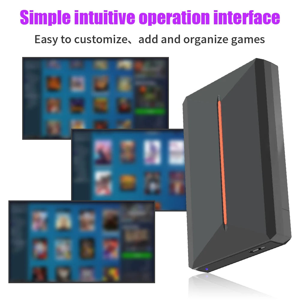 3760+ 3D/AAA Games  PS4/PS3/PS2/Switch/WII/WIIU/N64/DC etc Portable 500GB Launchbox External Gaming Hard Drive  Windows PC