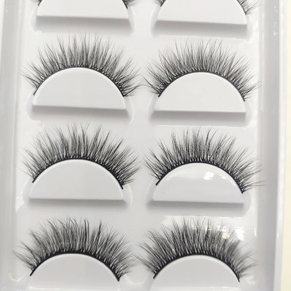 38 Style 5 Pairs Eyelash Natural 3D Mink False Eyelashes Makeup Fake Eye Lashes Faux Cils Make Up Beauty Tools Wholesale