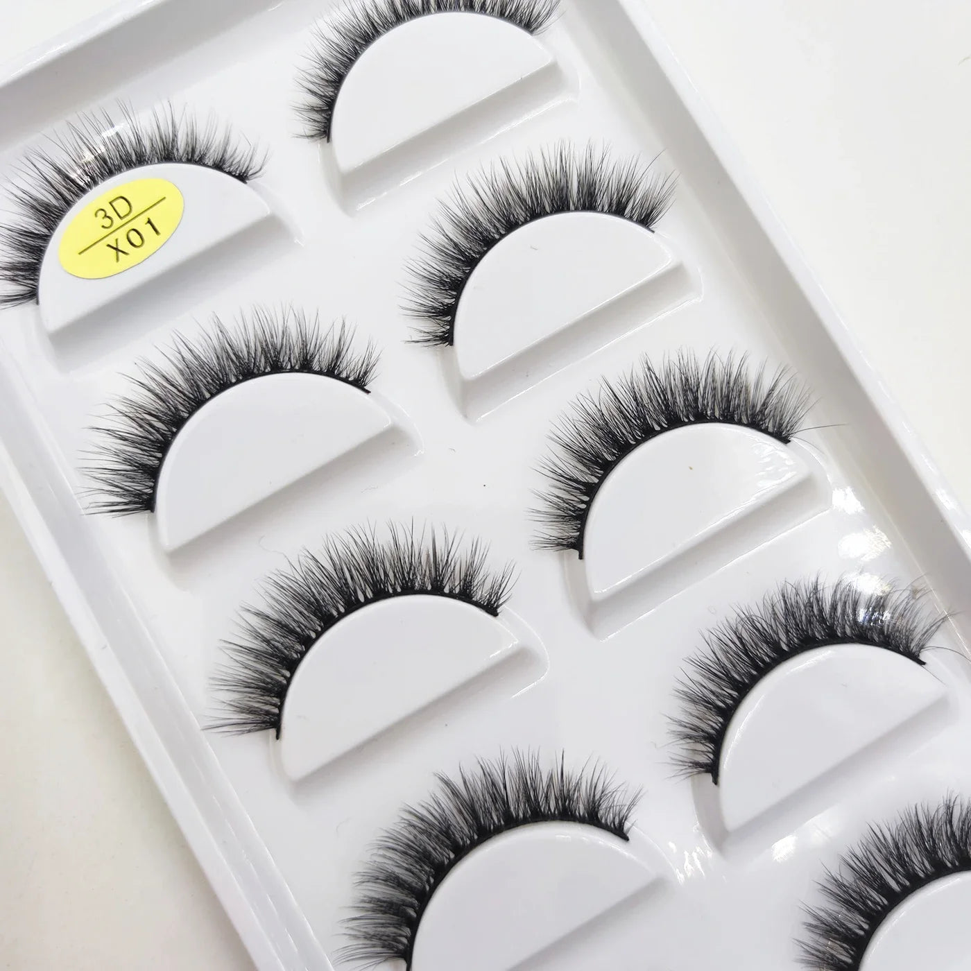 38 Style 5 Pairs Eyelash Natural 3D Mink False Eyelashes Makeup Fake Eye Lashes Faux Cils Make Up Beauty Tools Wholesale