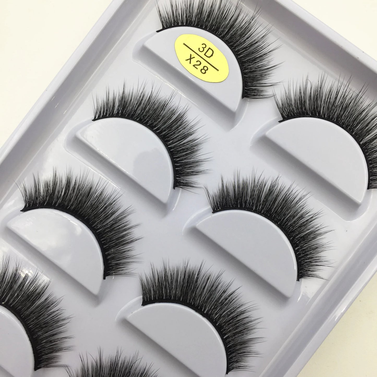 38 Style 5 Pairs Eyelash Natural 3D Mink False Eyelashes Makeup Fake Eye Lashes Faux Cils Make Up Beauty Tools Wholesale