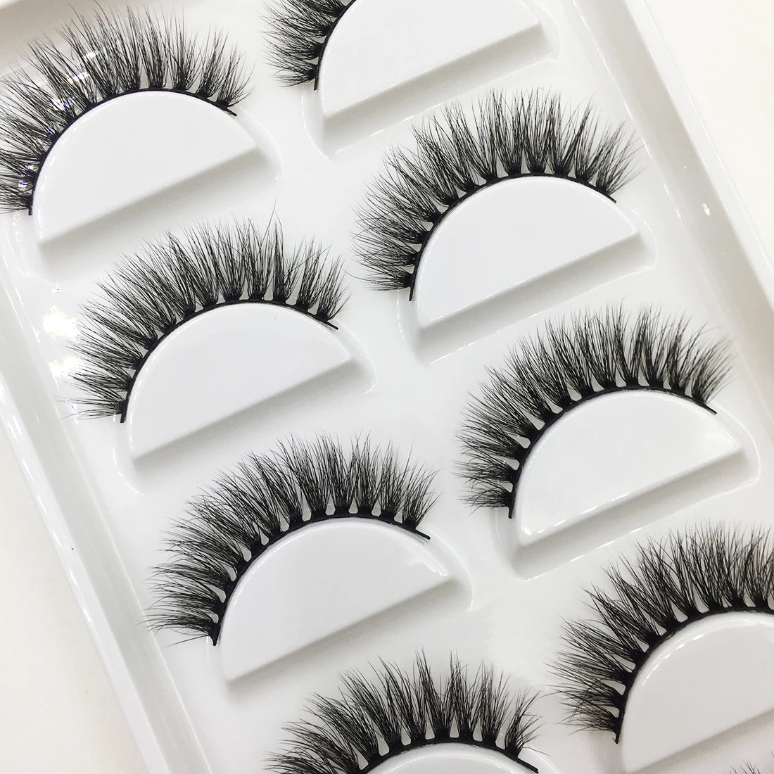 38 Style 5 Pairs Eyelash Natural 3D Mink False Eyelashes Makeup Fake Eye Lashes Faux Cils Make Up Beauty Tools Wholesale