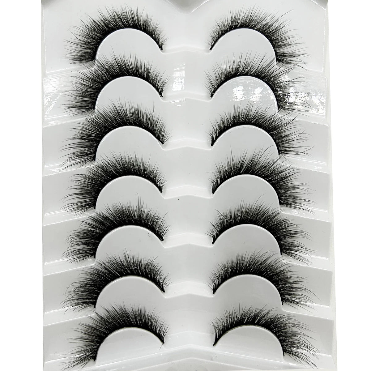 38 Style 5 Pairs Eyelash Natural 3D Mink False Eyelashes Makeup Fake Eye Lashes Faux Cils Make Up Beauty Tools Wholesale