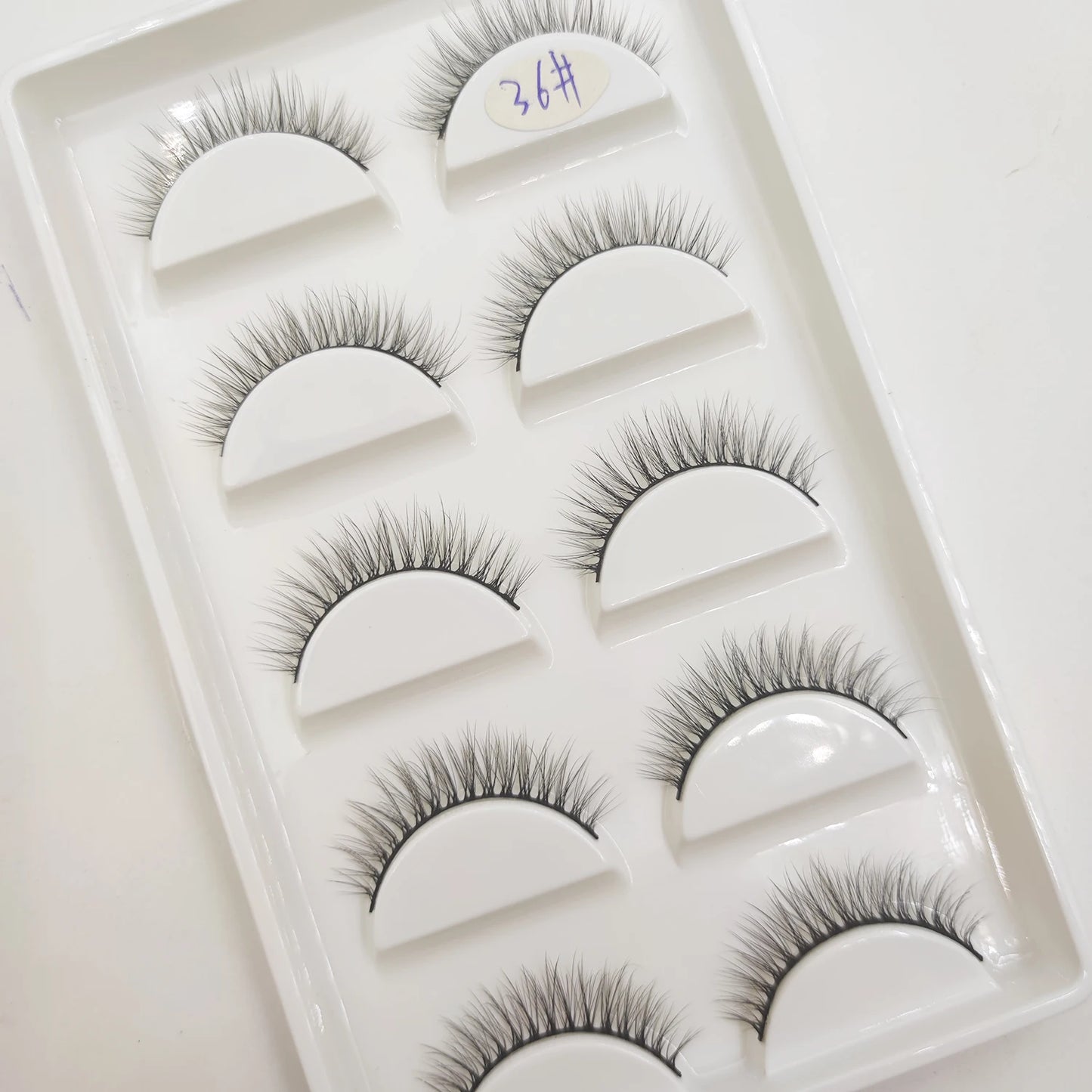 38 Style 5 Pairs Eyelash Natural 3D Mink False Eyelashes Makeup Fake Eye Lashes Faux Cils Make Up Beauty Tools Wholesale