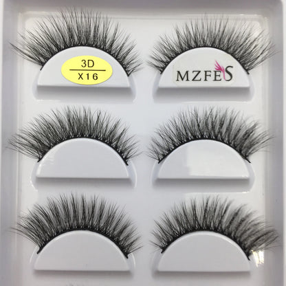 38 Style 5 Pairs Eyelash Natural 3D Mink False Eyelashes Makeup Fake Eye Lashes Faux Cils Make Up Beauty Tools Wholesale