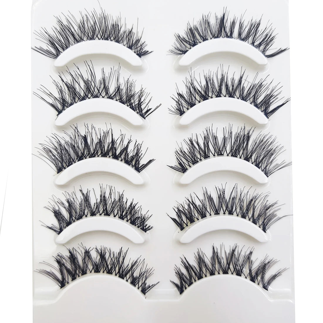 38 Style 5 Pairs Eyelash Natural 3D Mink False Eyelashes Makeup Fake Eye Lashes Faux Cils Make Up Beauty Tools Wholesale