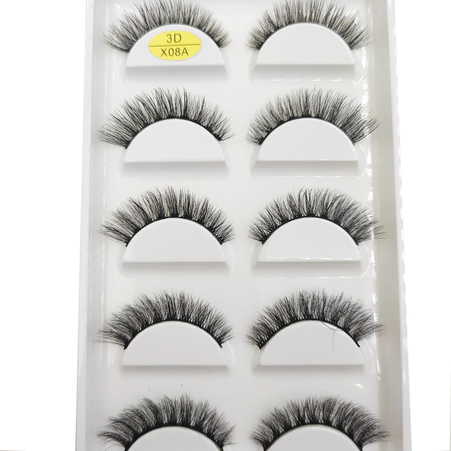 38 Style 5 Pairs Eyelash Natural 3D Mink False Eyelashes Makeup Fake Eye Lashes Faux Cils Make Up Beauty Tools Wholesale