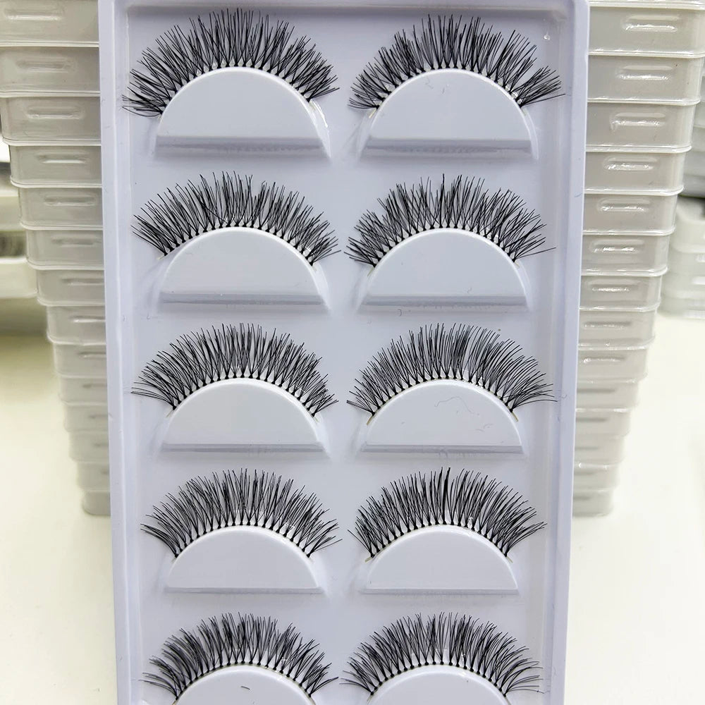 38 Style 5 Pairs Eyelash Natural 3D Mink False Eyelashes Makeup Fake Eye Lashes Faux Cils Make Up Beauty Tools Wholesale