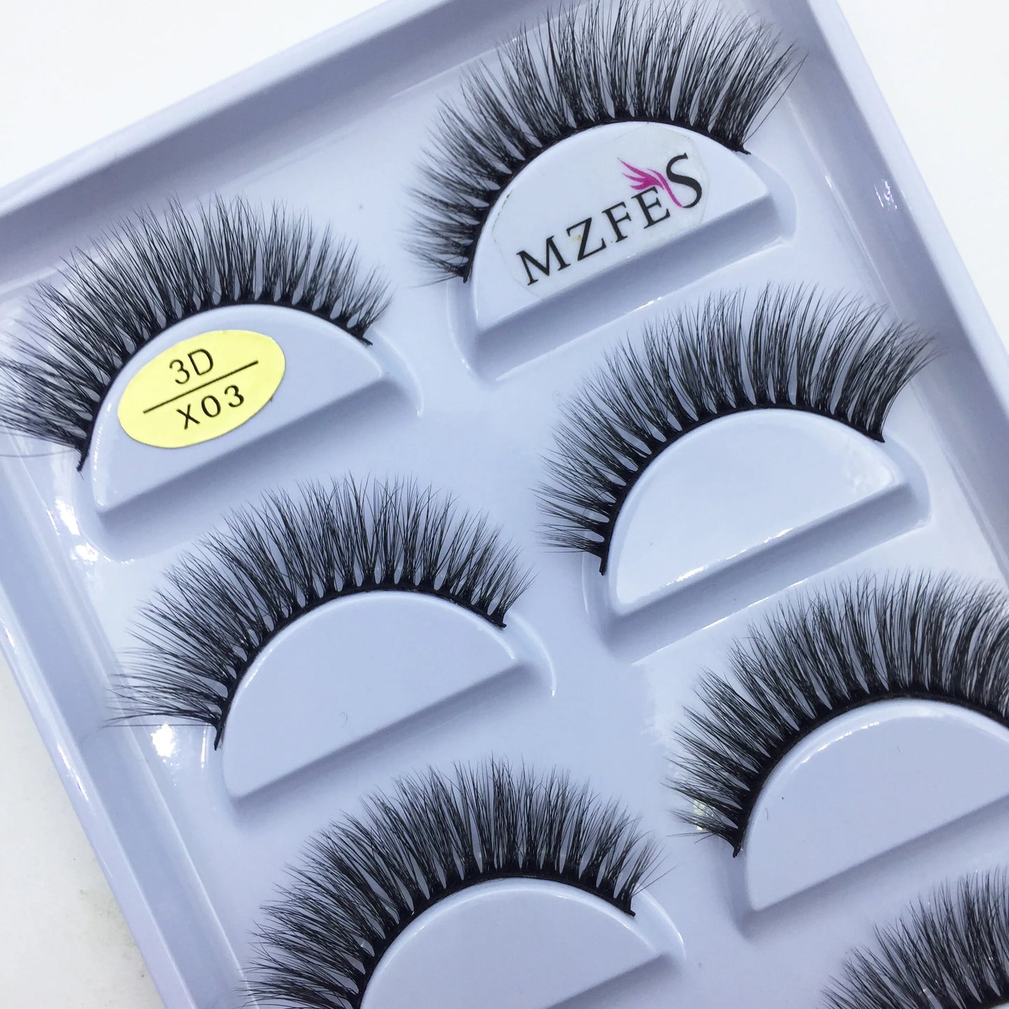 38 Style 5 Pairs Eyelash Natural 3D Mink False Eyelashes Makeup Fake Eye Lashes Faux Cils Make Up Beauty Tools Wholesale