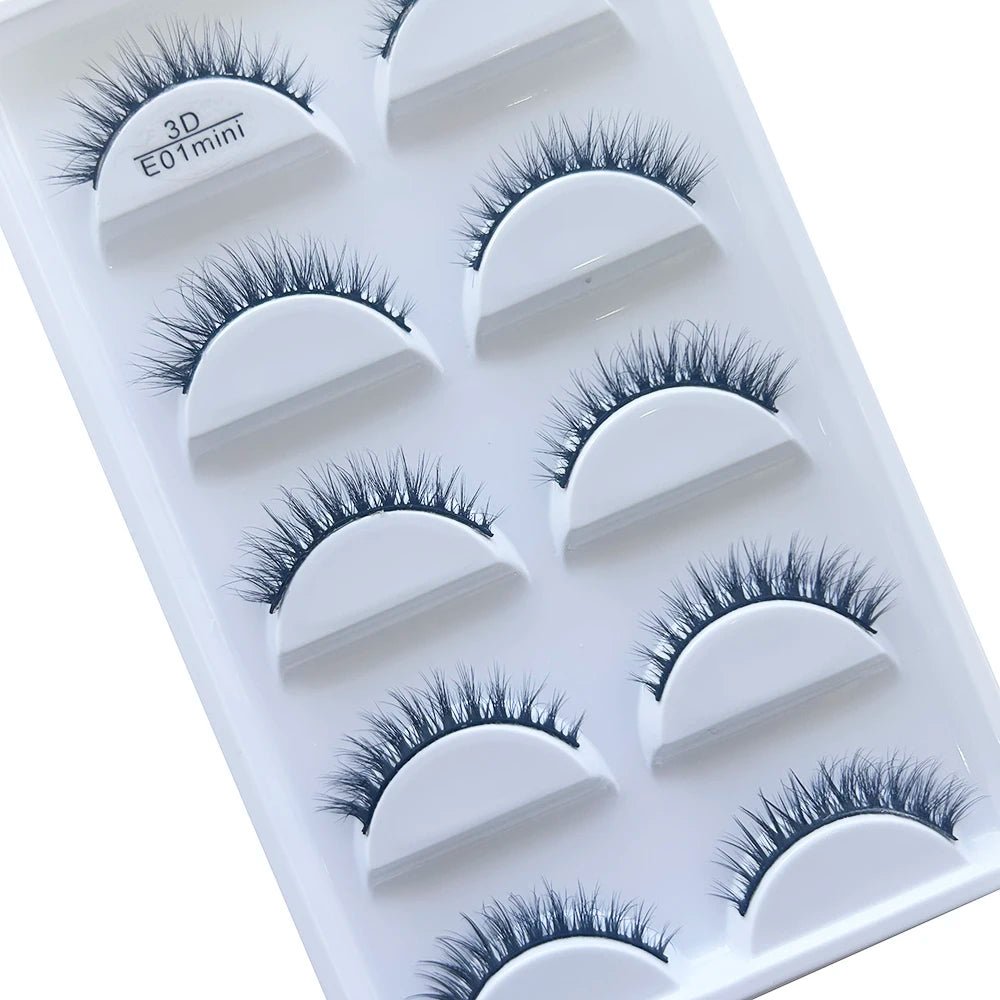 38 Style 5 Pairs Eyelash Natural 3D Mink False Eyelashes Makeup Fake Eye Lashes Faux Cils Make Up Beauty Tools Wholesale