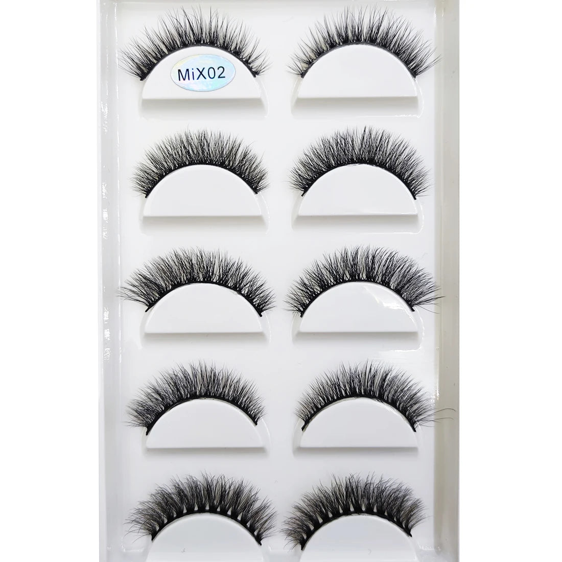 38 Style 5 Pairs Eyelash Natural 3D Mink False Eyelashes Makeup Fake Eye Lashes Faux Cils Make Up Beauty Tools Wholesale