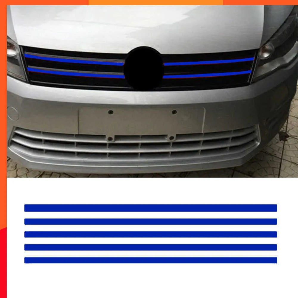 New New Reflective Car Strips Sticker Front Hood Grill Decals Waterproof Au