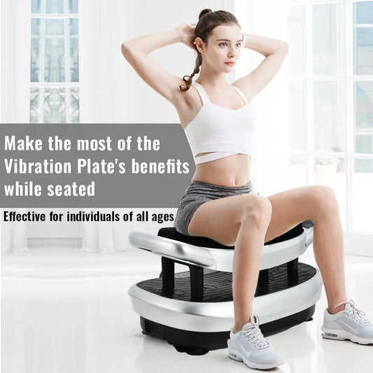 PC 3D Vibration Plate Exercise Machine - Whole Body Workout Vibration Platm