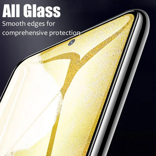 PC 3PCS Tempered Glass For Samsung Galaxy S24 S23 S22 Plus S21FE A04 A14 A54 A34 A15 A25 A05S A35 A55 Screen Protector Film Glass