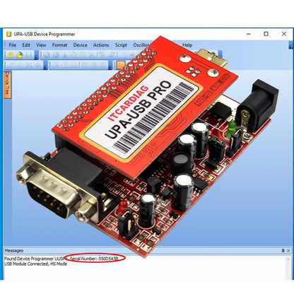 Upa Usb Programmer UPA USB PRO V1.3 SN:050D5A5B ECU Chip Tunning with 350MB