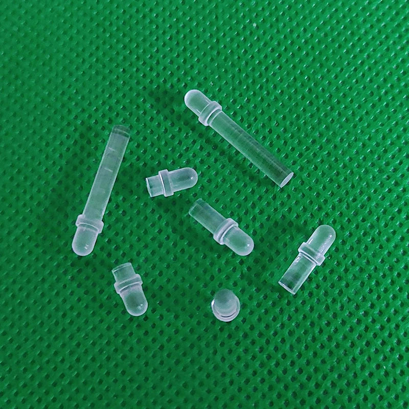 Gtooza_3mm diameter transparent light guide rod LED round head light guide light source column PC indicator led patch light guide strip gtooza.com