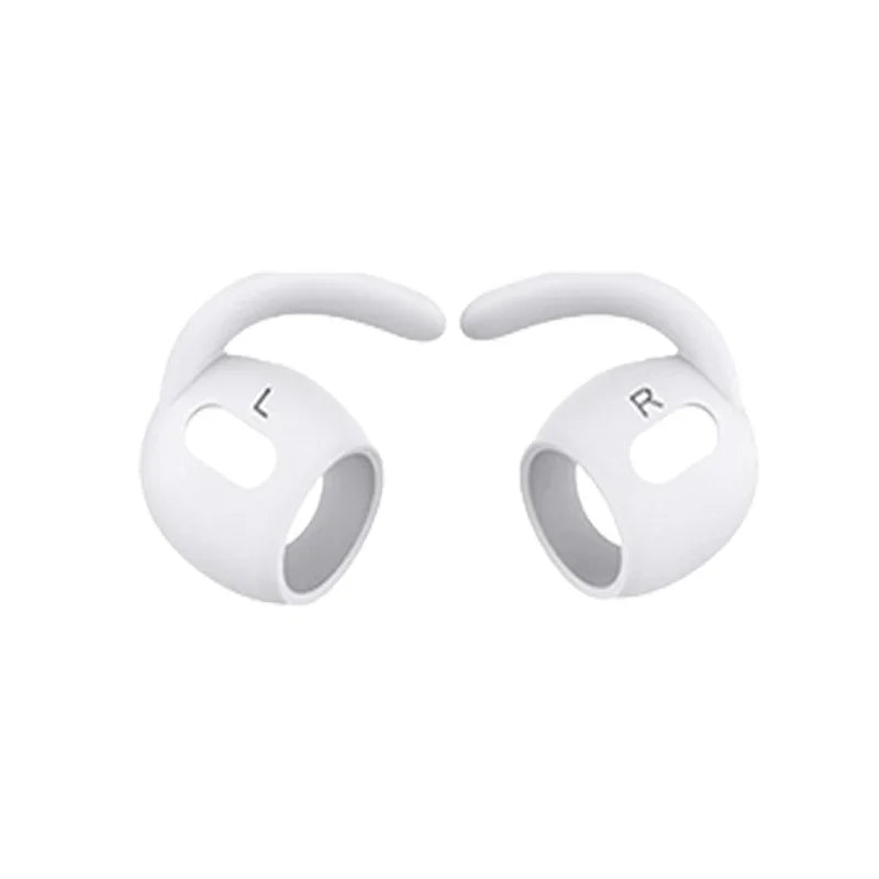 4-1Pairs Soft Silicone Ear Hooks Anti-Slip Earbuds Covers Tips  Apple AirPods Pro Anti Lost Hearphone Holder  AirPods Pro