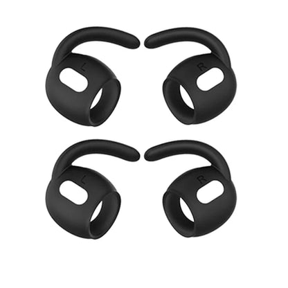 4-1Pairs Soft Silicone Ear Hooks Anti-Slip Earbuds Covers Tips  Apple AirPods Pro Anti Lost Hearphone Holder  AirPods Pro