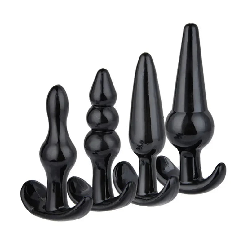 Gtooza_4/5/7/8Pcs/Set Silicone Butt  Masturbation Vaginal Plug Sex Combination Anal Bead Dilator Toys  Gay gtooza.com