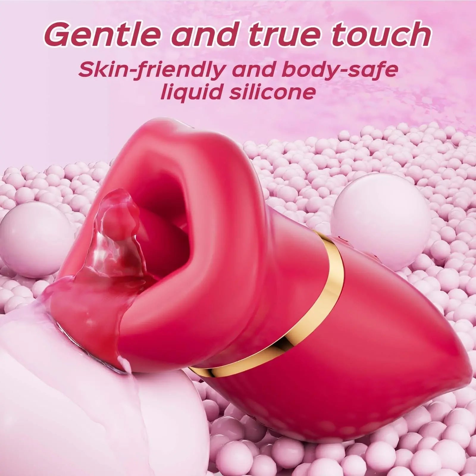 Gtooza4 IN 1 Rotate Mouth Suction Clitoral Vibrator  Women Nipple Tongue Licking Sucker Couple Masturbator Female Adult Sex Toys gtooza.com