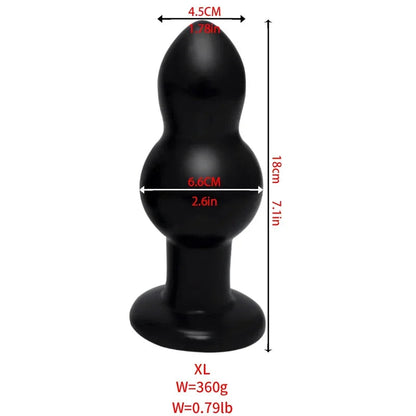 Gtooza_4 Sizes Large Big  Ball Adult  Women/Men Gay Masturbators Anal Toys Vaginal  Dilator Sex Shop gtooza.com