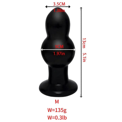 Gtooza_4 Sizes Large Big  Ball Adult  Women/Men Gay Masturbators Anal Toys Vaginal  Dilator Sex Shop gtooza.com