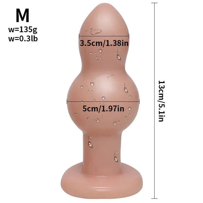 Gtooza_4 Sizes Large Big  Ball Adult  Women/Men Gay Masturbators Anal Toys Vaginal  Dilator Sex Shop gtooza.com