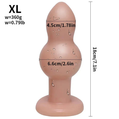 Gtooza_4 Sizes Large Big  Ball Adult  Women/Men Gay Masturbators Anal Toys Vaginal  Dilator Sex Shop gtooza.com