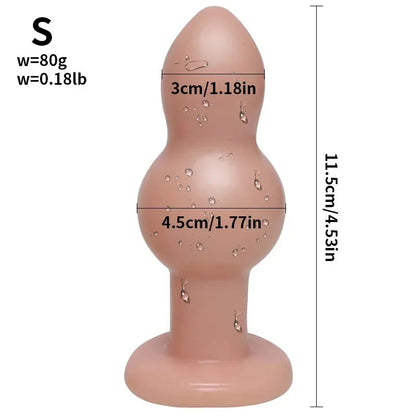 Gtooza_4 Sizes Large Big  Ball Adult  Women/Men Gay Masturbators Anal Toys Vaginal  Dilator Sex Shop gtooza.com