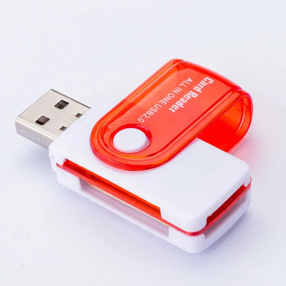 PC 4 in 1 USB Memory Card Reader USB 2.0 to SD Micro SD TF MS M2 Card Adapter  Computer Android Mobile Phone