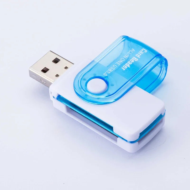 PC 4 in 1 USB Memory Card Reader USB 2.0 to SD Micro SD TF MS M2 Card Adapter  Computer Android Mobile Phone