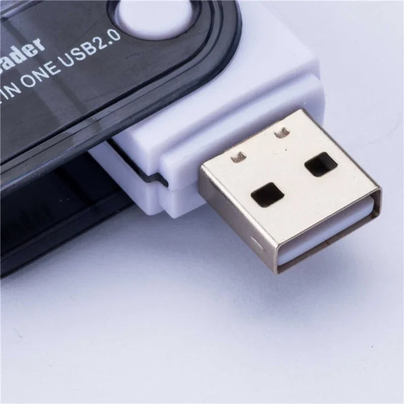 PC 4 in 1 USB Memory Card Reader USB 2.0 to SD Micro SD TF MS M2 Card Adapter  Computer Android Mobile Phone