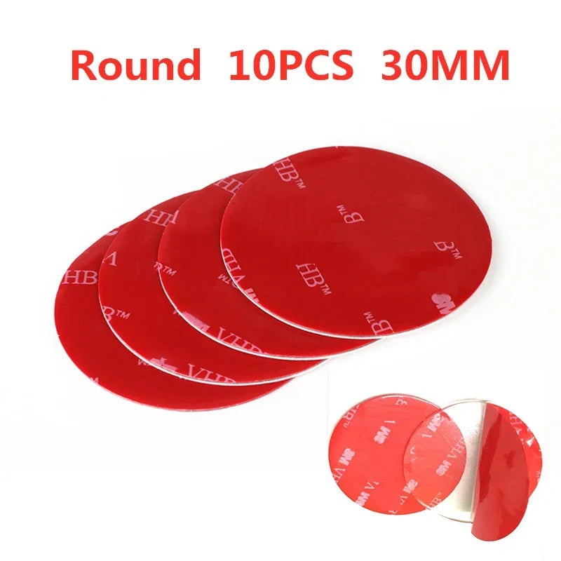 PC 40/50/60mm Transparent Acrylic Double-Sided Adhesive Tape Strong Adhesive Patch Waterproof No Trace High Temperature Resistance