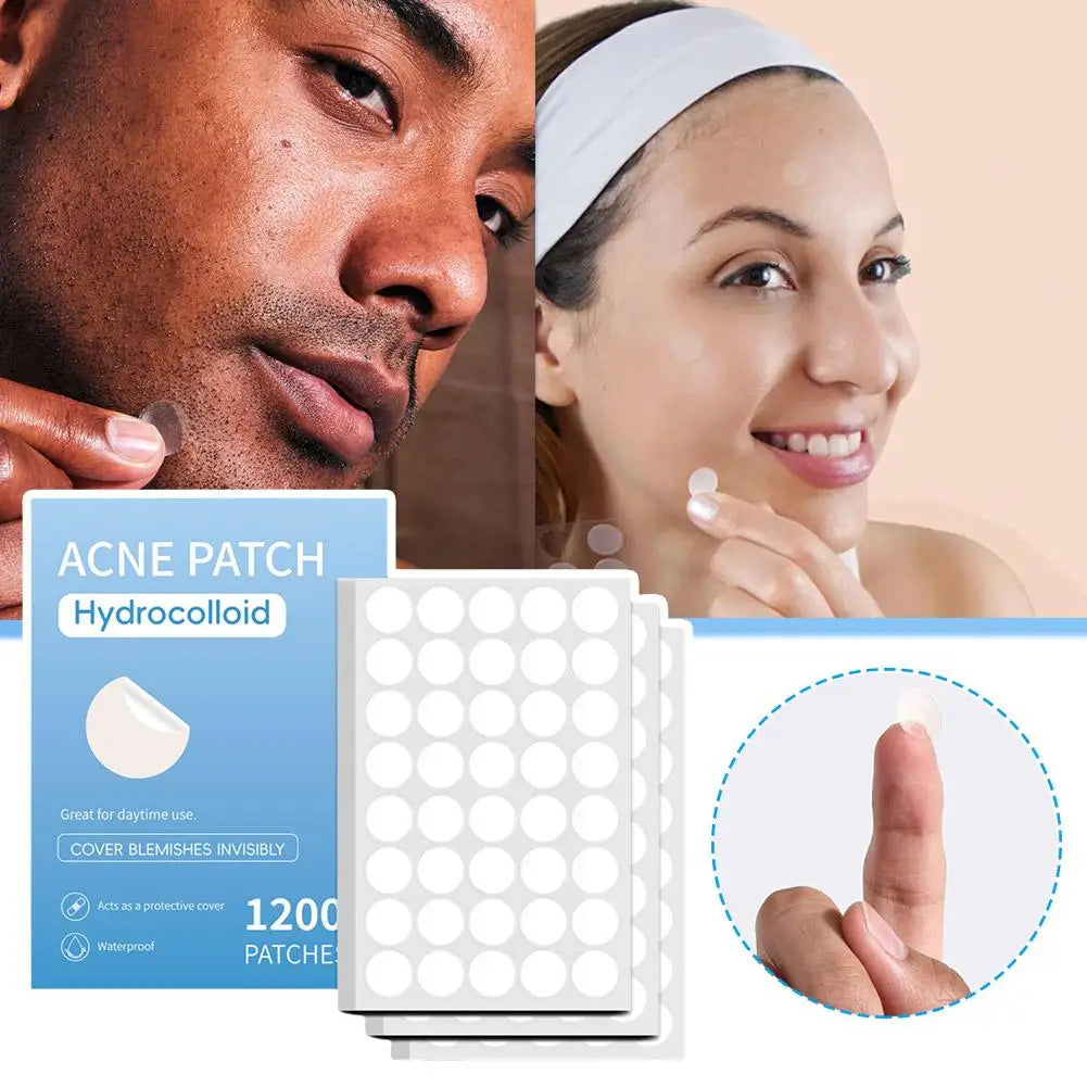 400/800/1200pcs Invisible Clear Acne Patch Spots Acne Repair Remove Care Acne Makeup Marks Skin Tools L1E9