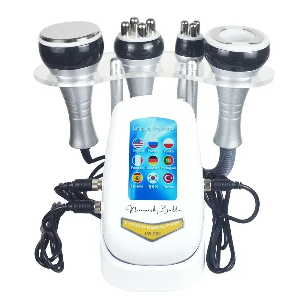 PC 40K 4IN1 Cavitation  Body Slimming Machine Beauty   Massager Skin Tighte