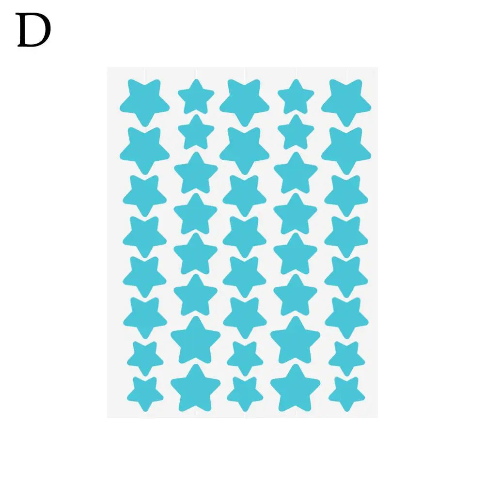 40pcs Cute Star Colorful Acne Removal Stickers Men Women Invisible Face Spot Pimple Patch Beauty Skin Care Tool